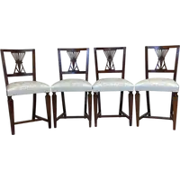 Group of four Louis XVI chairs . Modena late 1700s.