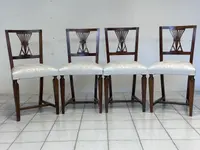 Group of four Louis XVI chairs . Modena late 1700s.