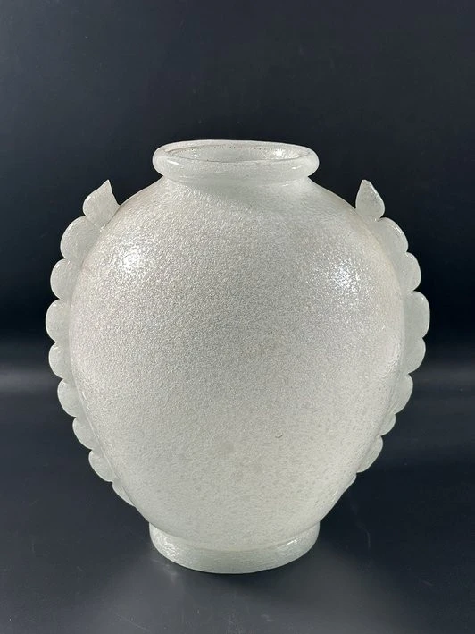 AVEM - Pulegoso Vase - Vase in white glass