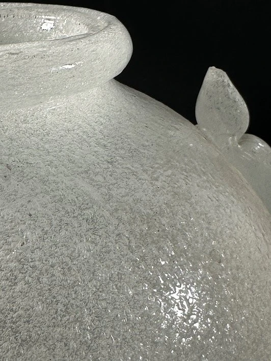 AVEM - Pulegoso Vase - Vase in white glass