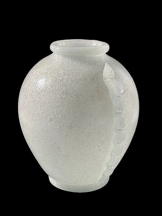 AVEM - Pulegoso Vase - Vase in white glass