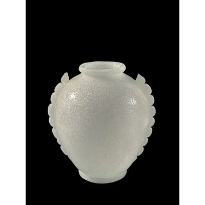 AVEM - Pulegoso Vase - Vase in white glass