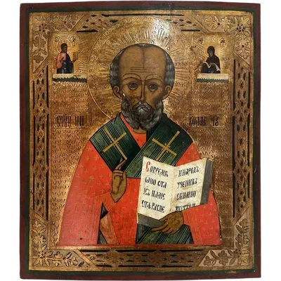 St. Nicholas - 19th Century Russian Icon