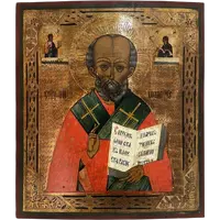 St. Nicholas - 19th Century Russian Icon