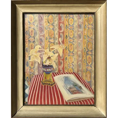 Antonio Fasan, Homage to Matisse, oil on panel cm. 67x53