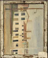 Antonio Fasan, Homage to Matisse, oil on panel cm. 67x53