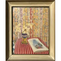 Antonio Fasan, Homage to Matisse, oil on panel cm. 67x53