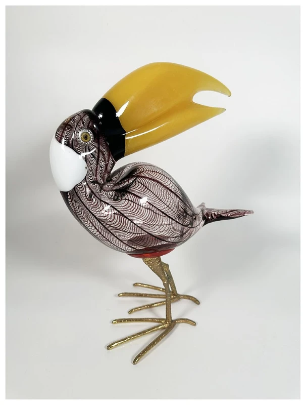 Licio Zanetti, Tucano, glass sculpture