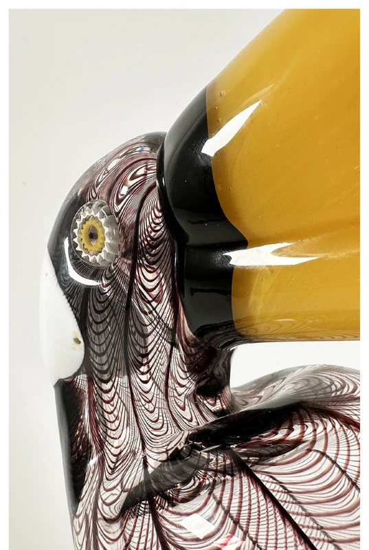 Licio Zanetti, Tucano, glass sculpture