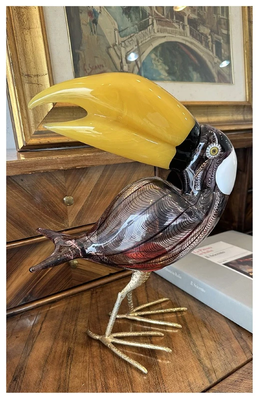Licio Zanetti, Tucano, glass sculpture