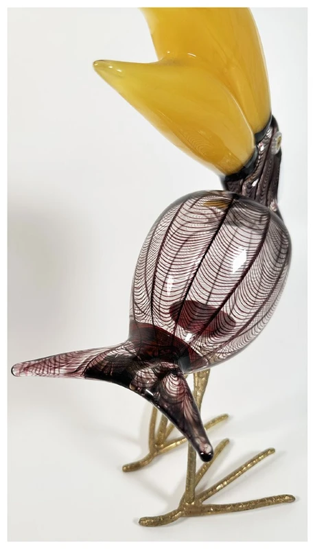 Licio Zanetti, Tucano, glass sculpture