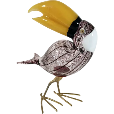 Licio Zanetti, Tucano, glass sculpture