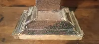 Ancienne stauroteca , croix reliquaire , relique de la sainte croix -venise 18ème siècle -h.40 c