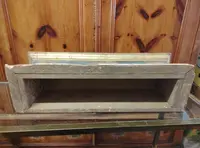 Antica baselegno intagliato e dorato  lacca blù XVIII secolo