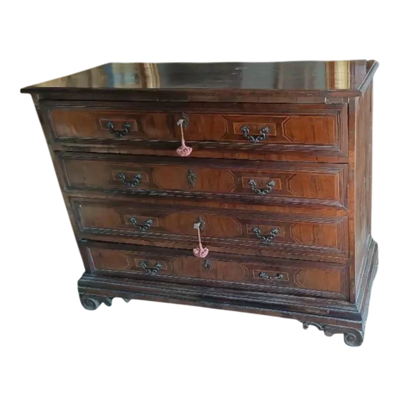 Antique inlaid dresser - Italy 17th century