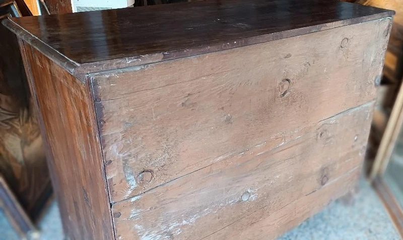 Antique inlaid dresser - Italy 17th century