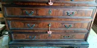 Antique inlaid dresser - Italy 17th century
