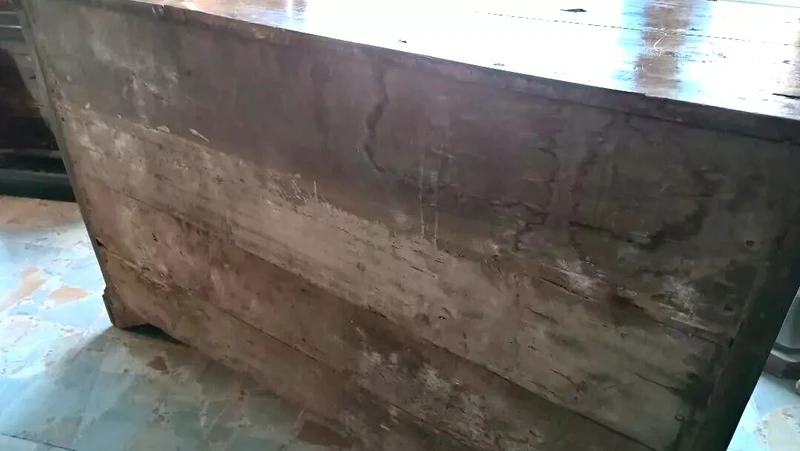 Large antique walnut sideboard northern italy 17th century