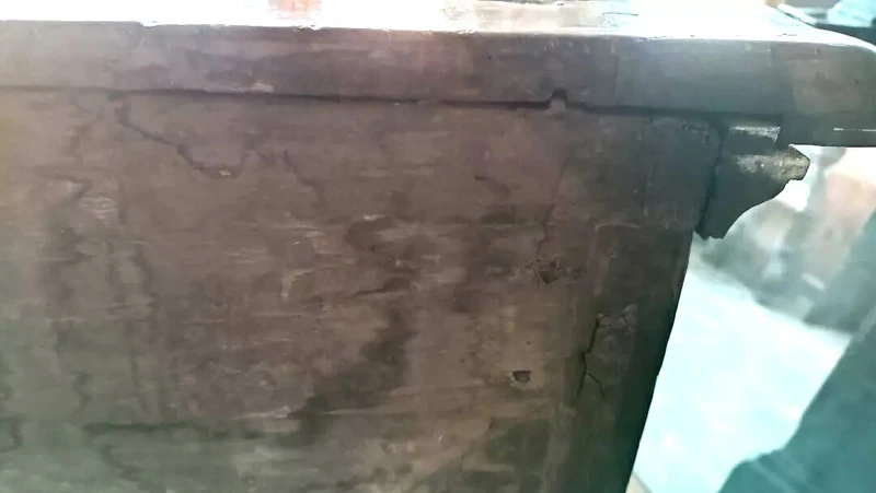 Large antique walnut sideboard northern italy 17th century