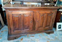 Large antique walnut sideboard northern italy 17th century