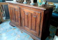 Large antique walnut sideboard northern italy 17th century