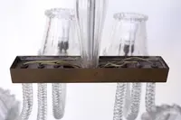 Murano glass chandelier by Fratelli Toso