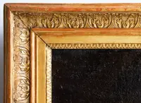Pair of religious theme paintings, Adoration of the Shepherds - Adoration of the Magi