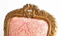 Fauteuil baroque en bois doré - fin du XVIIe siècle