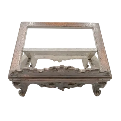 Silver-plated wooden lectern from the 18th century, Italy