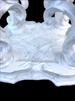 Grand centre de table en faïence, Manifattura Antonio Agostinelli, Nove di Bassano.