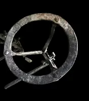 Paire de lancettes en fer forgé, Italie.
