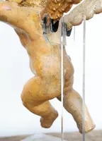 Coppia di putti in legno dorato, Venezia