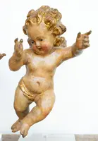 Coppia di putti in legno dorato, Venezia