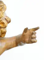 Coppia di putti in legno dorato, Venezia