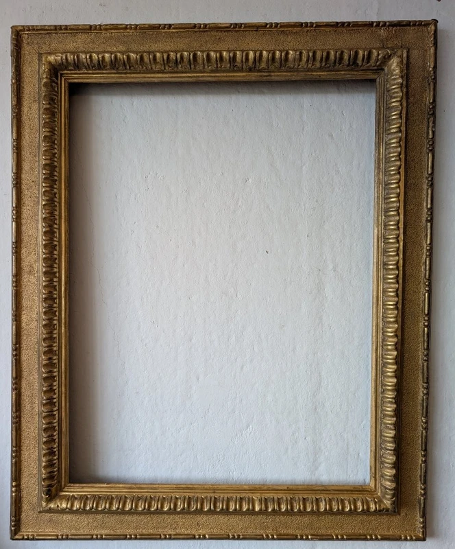 Tuscan Cassette Frame Of The 17th Century Gilded