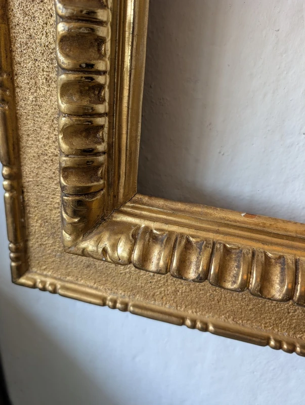 Tuscan Cassette Frame Of The 17th Century Gilded