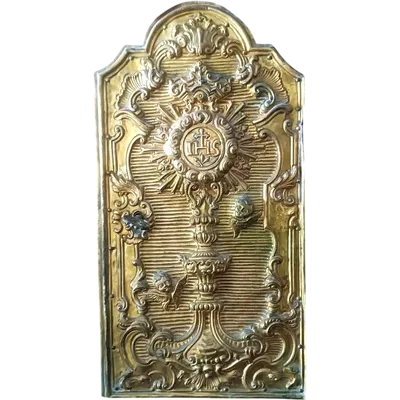 Baroque bronze tabernacle door 18th century