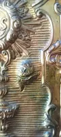 Porte de tabernacle en bronze baroque 18e siècle
