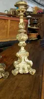 Paire de chandeliers baroques Louis XIV de la fin du XVIIe siècle