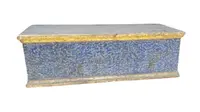 Base ancienne en bois laqué et doré. XVIIIe siècle, Italie