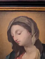 Madonna in Preghiera, Olio su Tela Fine XVIII Secolo