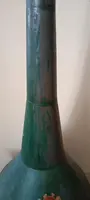 Antique hunting megaphone with noble coat of arms