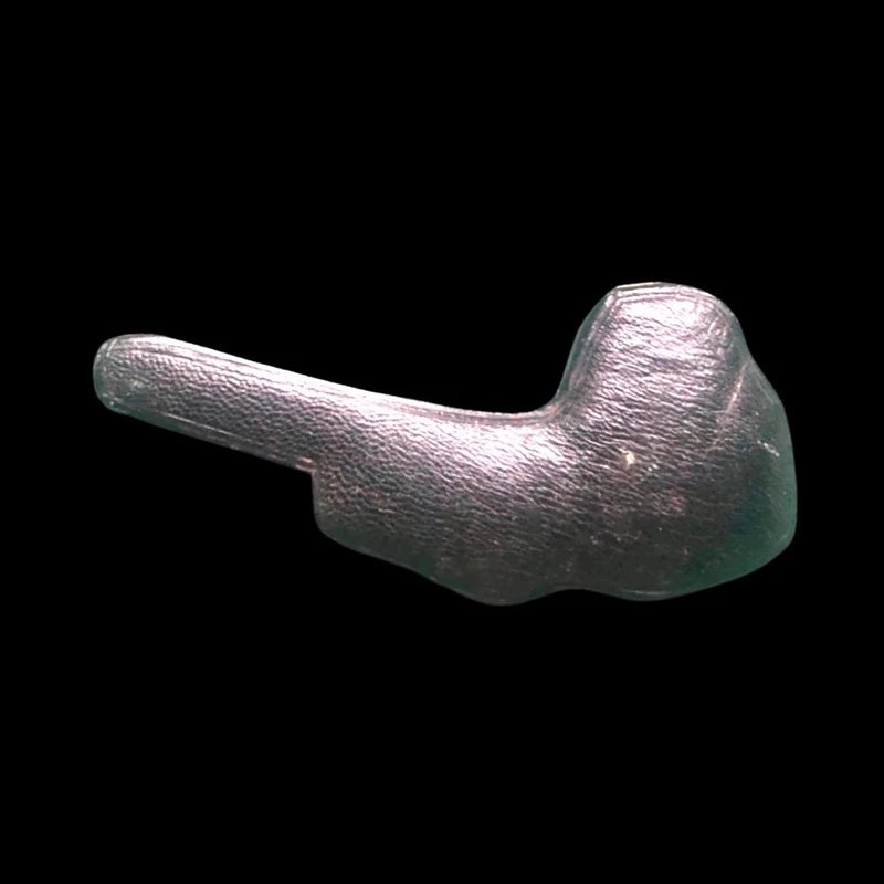A sea foam pipe featuring an erotic design of a nude woman.