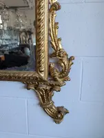 Large Florentine Carved and Gilded Mirror, Late 18th Century