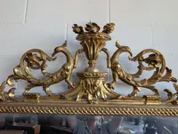 Large Florentine Carved and Gilded Mirror, Late 18th Century