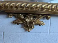 Large Florentine Carved and Gilded Mirror, Late 18th Century