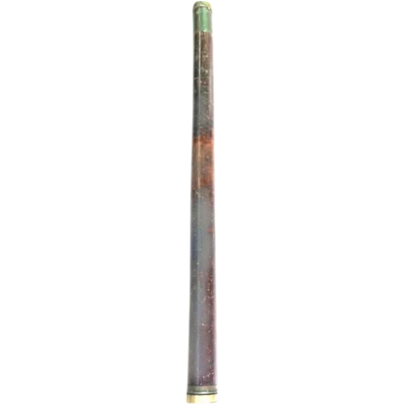 Grande cannocchiale da nave in palissandro e ottone Iscrizione incisa: Lerebours ottico