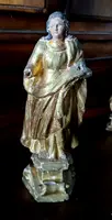 Antique gilded wooden sculpture