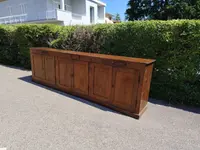 Large 19th-century Tuscan sideboard with 6 doors