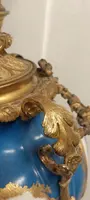 Grande lampada porcellana sevres e bronzo dorato al mercurio -Francia XIX secolo